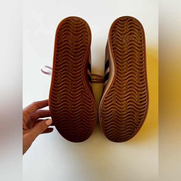 Adidas Pink and Navy VL Court 3.0 Sneakers, women’s size 8.5. Only worn 2x. - Picture 7 of 12